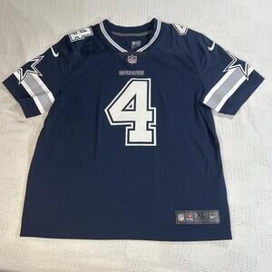Dak Prescott Dallas Cowboy Men's XL NFL Football Nike Dri-Fit On Field Jersey